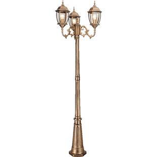 防水高杆灯led复古户外景观庭院3米欧式家用院子220v别墅花园路灯