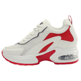 2026新款网布妈妈运动鞋春秋女鞋增高透气轻便减震不累脚跑步鞋子