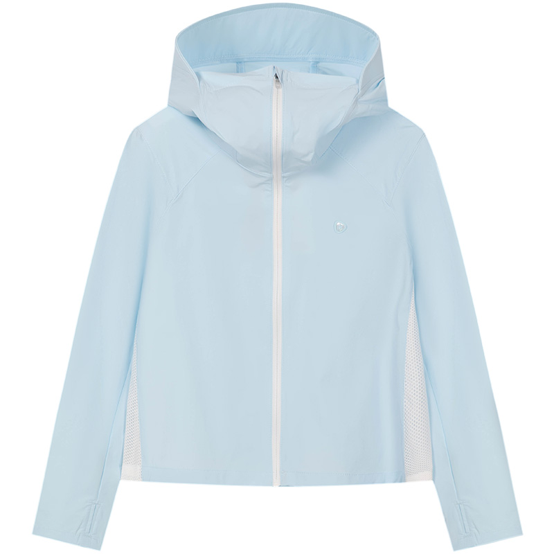 [UPF500+原纱防晒衣] 水孩儿女童外套薄2025夏装新品大帽檐皮肤衣