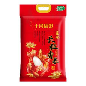 凑单到手29！十月稻田辽河长粒香大米5kg