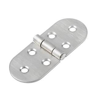 加厚不锈钢翻板工业合页铰链30*80桌类合页折叠桌暗藏隐形铰链