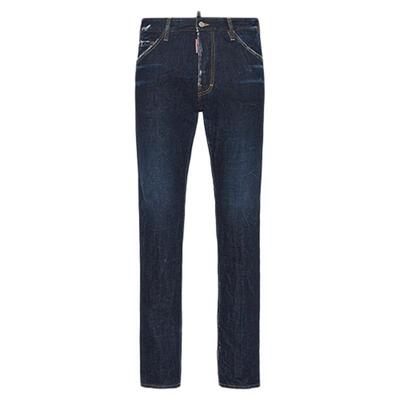 DSQUARED2/D2次方 男士复古修身牛仔裤COOL GUY