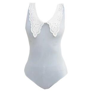 倚玲芭蕾舞蹈形体服舞蹈新款连体泳衣女海边冲浪度假风jac