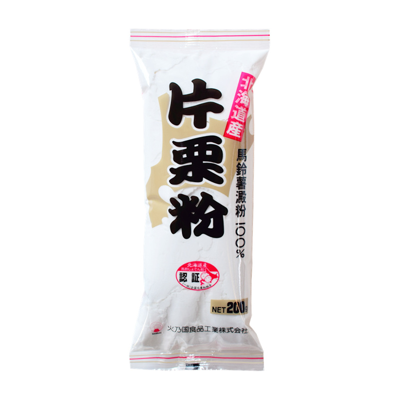 正品日本进口 火乃国片栗粉 北海道产马铃薯淀粉200g防粘手粉大福