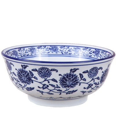 青花瓷陶瓷餐具碗大碗粥碗拉面碗