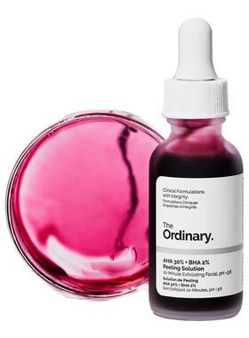the ordinary30%果酸精华控油改善痘印去闭口粉刺爽肤水水杨酸