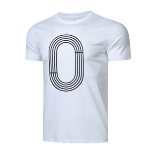 Volanti沃兰迪男子运动T恤速干短袖休闲夏季透气宽松纯棉柔软跑步