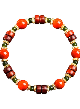 保山南红小叶紫檀补火能量手串