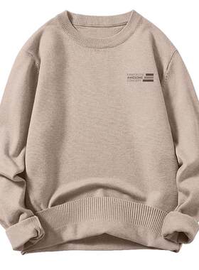 JSWJEANS圆领毛衣男2024年年新款