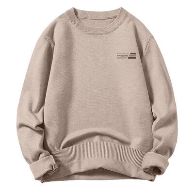 JSWJEANS圆领毛衣男2024年年新款