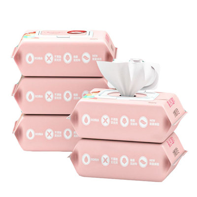 3包*80片带盖湿巾家庭实惠装