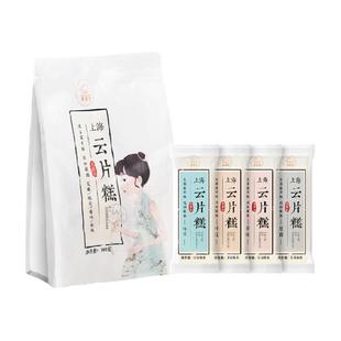 集香草云片糕芝麻桃片糕清甜软糯传统美食中老人糕点心