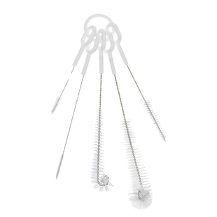 五件套奶瓶杯子吸管刷神器洗茶壶嘴细长清洁刷子加粗加长缝隙小刷