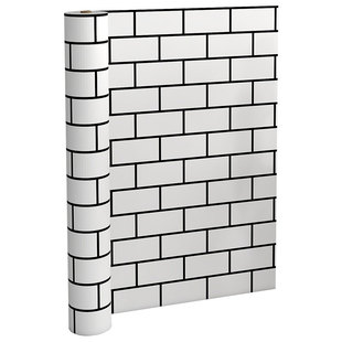 墙裙护墙板pvc自粘餐饮饭店铺装修专用墙纸砖块壁纸贴纸防水防潮