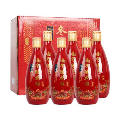 箱装500ml*6塔牌冬酿花雕黄酒