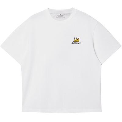 【BSQ联名】杰克琼斯男装春夏新款恐龙皇冠印花T恤宽松打底衫纯棉