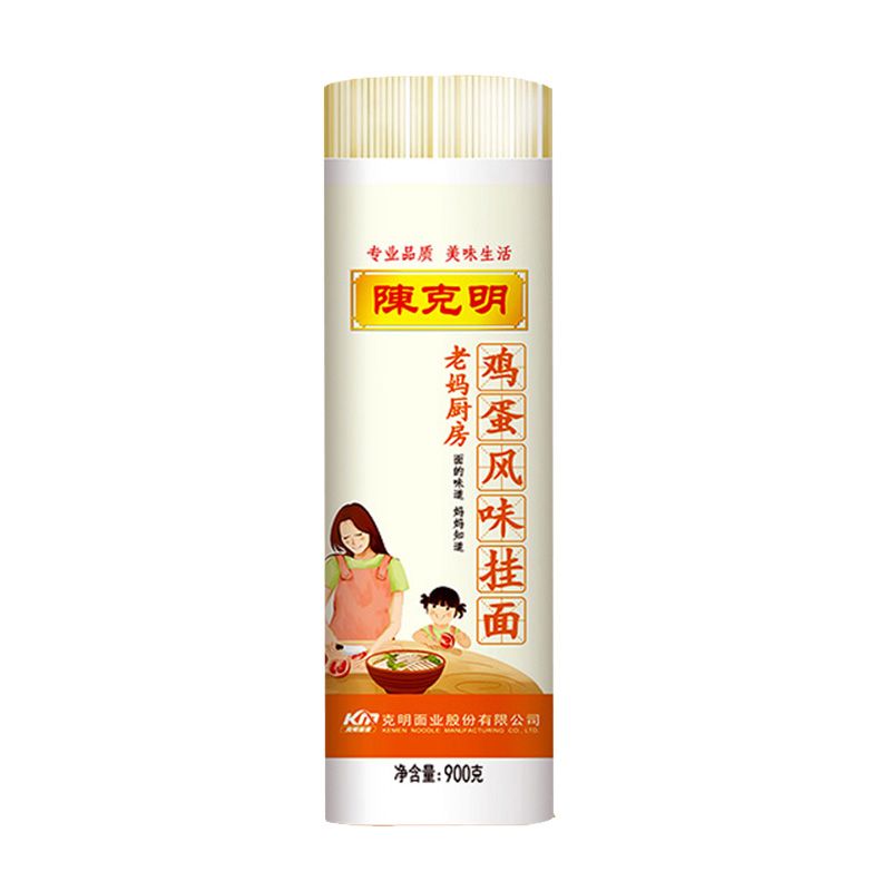 陈克明老妈厨房鸡蛋风味面900面条/挂面（无料包）