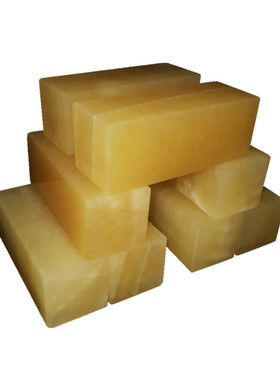 米黄玉招财天然客厅金条印章摆件