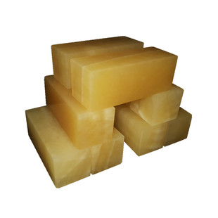 长方形天然米黄玉石八运金砖小金条仿真无字模具镇纸印章定刻摆件