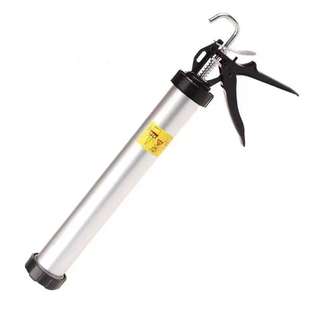 结构胶胶枪密封填缝门窗打胶工具压胶枪通用型省力玻璃胶枪铝合金