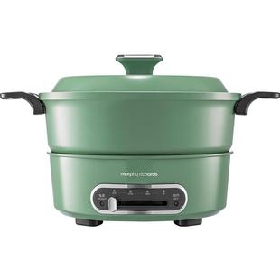 摩飞电火锅家用锅多功能电煮锅MR9087一体式鸳鸯火锅电炒锅料理锅