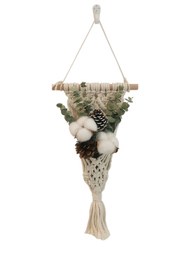 干花墙面装饰床头卧室壁饰挂件