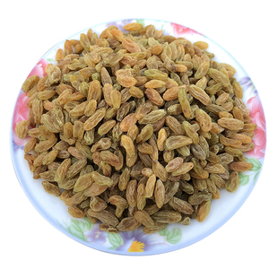 新疆特产吐鲁番树上黄葡萄干无核黄提子干孕妇休闲零食袋装500克