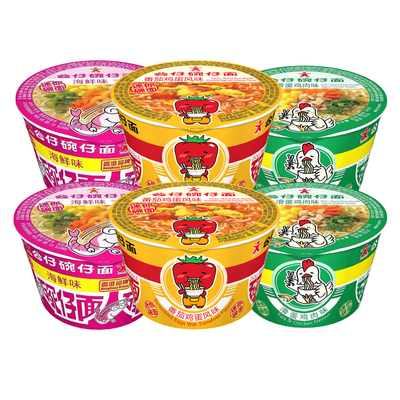 【香港品牌】公仔碗仔面整箱