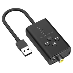 老人看电视无线耳机投影电脑光纤同轴音频转一拖二通用蓝牙发射器