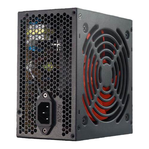 全新直出线电脑电源宽幅静音防雷额定500W/600W/700W主机箱电源