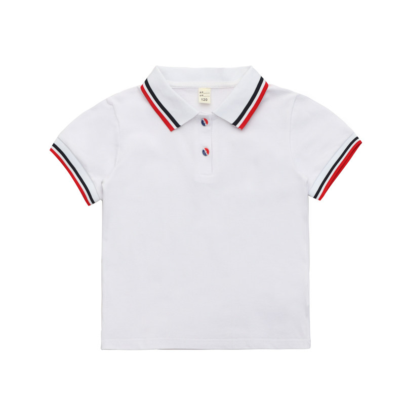 夏季打底衫短袖纯棉校园服POLO衫