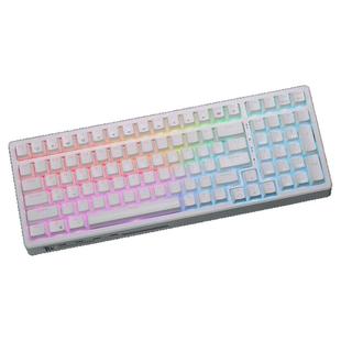 RKG98有线无线蓝牙三模机械键盘客制化热插拔办公游戏可定制侧透
