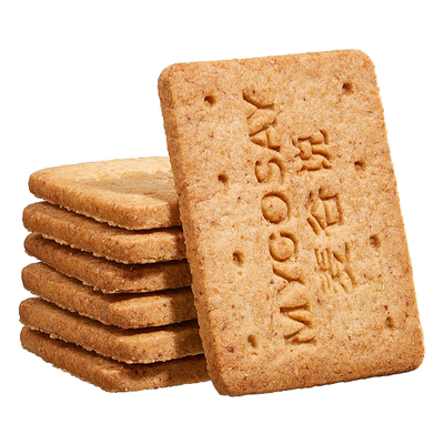 全麦低GI代餐饼干0蔗糖添加零食