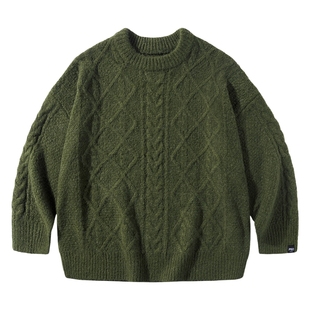 PSO Brand男装女装纯色毛衣慵懒秋冬季保暖针织衫毛线衣打底衫