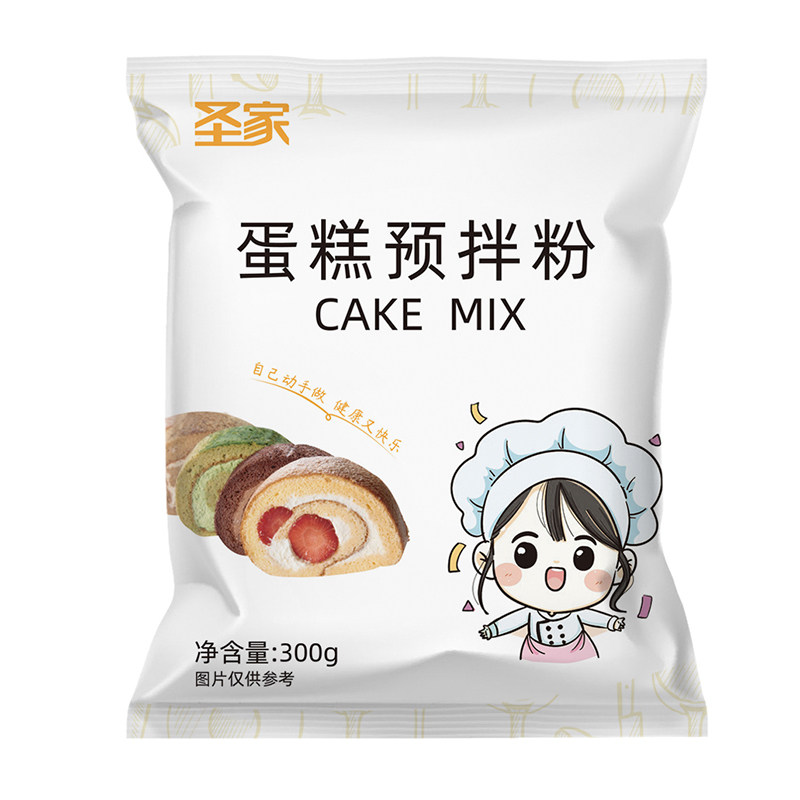 圣家蛋糕预拌粉300g电饭煲做蛋糕