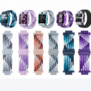 小天才手表带Z系Q系Z6Pro/Z7/Z8/Z9/Z10/z11运动编制尼绒磁吸表带
