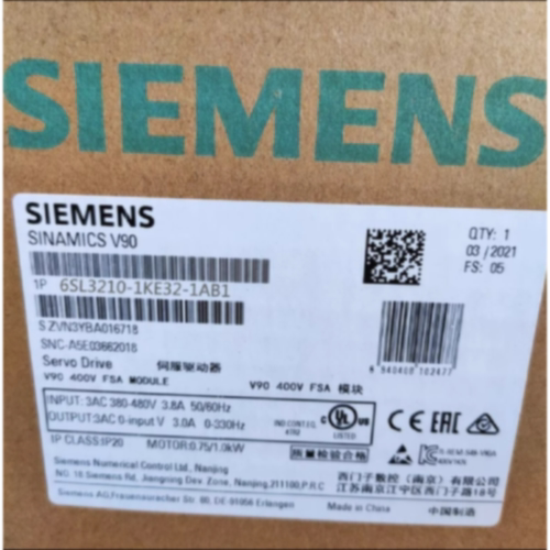 议价6SL3210-1KE18-8AF1西门子G120变频器6SL32101KE188AF1现货议