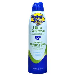 Banana Boat/香蕉船超强防晒喷雾SPF100清透裸感防水防汗防紫外线