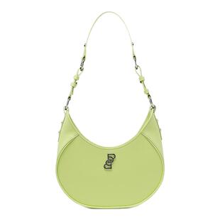 IT BAPY女款手提包腋下包新品时尚潮流纯色单肩包半月形包0008XK