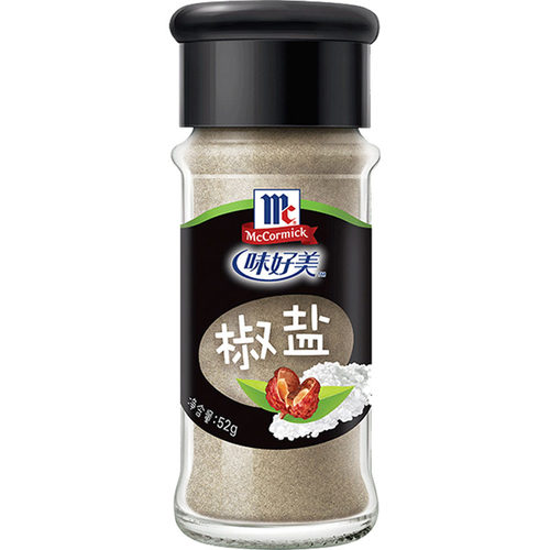 味好美椒盐52g椒盐粉西餐配料佐料家庭调料烧烤调料手抓饼常备品