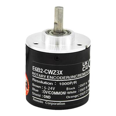 欧姆龙款编码器增量型E6B2-CWZ3X/CWZ6X HTL输出 轴心6MM 质保1年