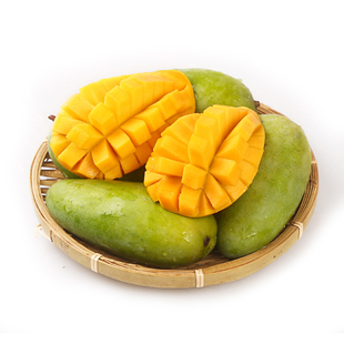 现货越南玉芒果新鲜现摘孕妇甜水果超甜应季大果整箱包邮