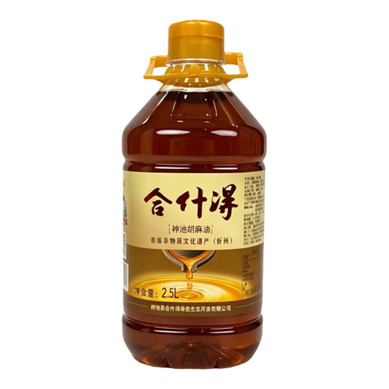 合什得孕婴山西亚麻籽油胡麻油