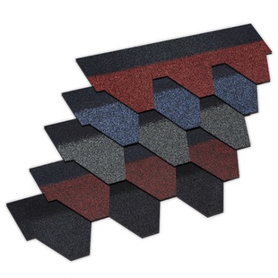 【工程客户专享】自粘型防水隔热沥青瓦别墅水泥屋顶瓦片防晒降噪