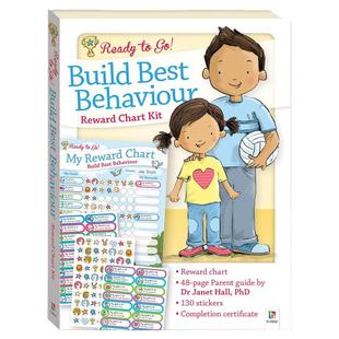儿童行为奖励表 Be prepared to reward charts: build best behavior 英文原版 Ready to reward chart: happy&healthy habits