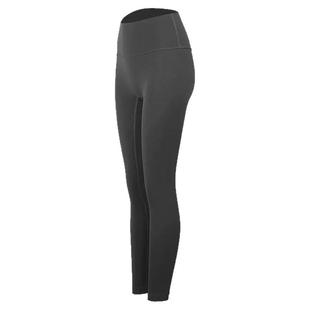 云感高腰瑜伽裤女提臀裸感高弹紧身英国高士线跑步运动健身裤