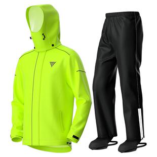 摩托车电动车分体式雨衣雨裤套装男女单人轻薄防水衣骑行防暴雨披