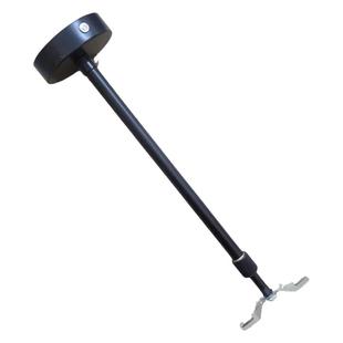 U型卡灯箱通知栏吊杆吊链含拖碗疏散指示灯具吊装配件吸盘铁杆