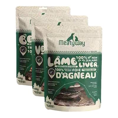 MEATYWAY新西兰进口犬用羊肝牛肚