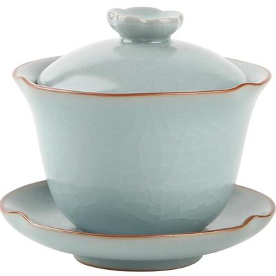 三勤堂汝窑陶瓷s14004功夫茶具